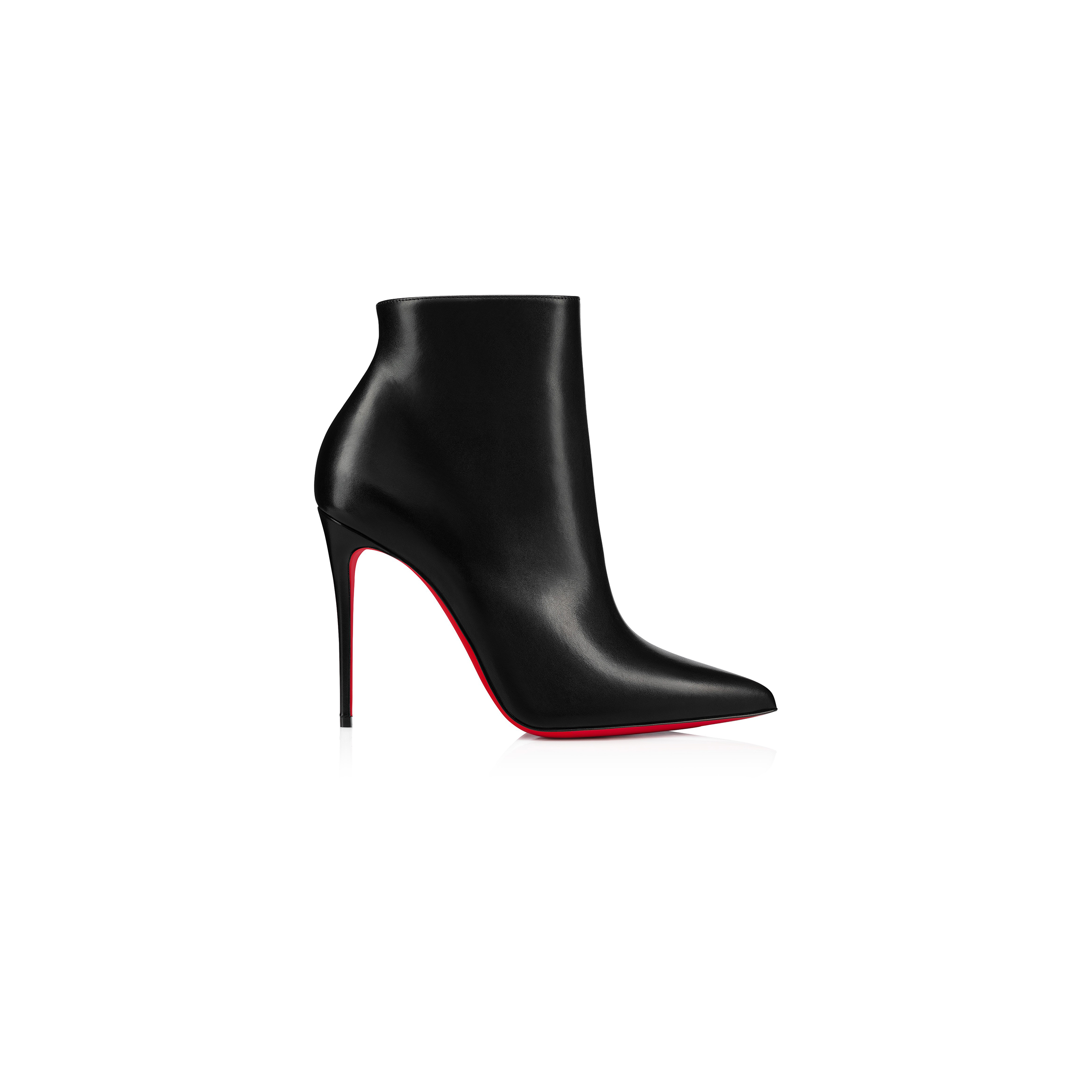 Ch**an louboutin so kate booty 100 mm low boots-calf leather-black-women 1140505bk01